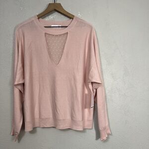 Society 212 Pink Sweater Women’s Plus Size 1X